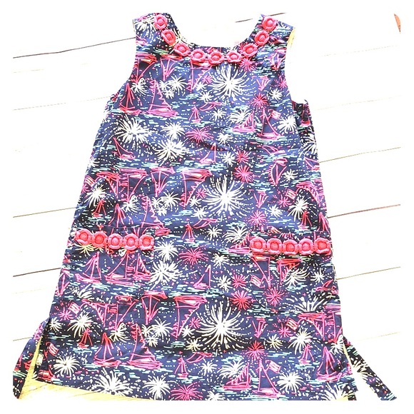 Lilly Pulitzer Other - Lilly Pulitzer Girls Shift Dress Size 7